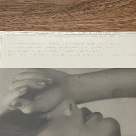 NEW Taylor Swift The Tortured Poets Department Vinyl+Bonus Track The Manuscript - Picture 7 of 7